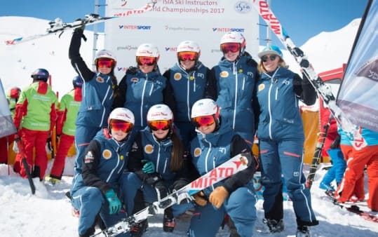 Gruppenfoto bei der ISIA WM 2017