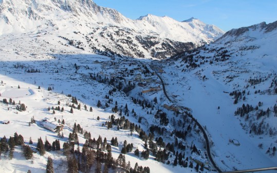 Obertauern von oben