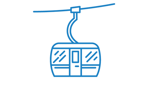 Ski lift in Obertauern